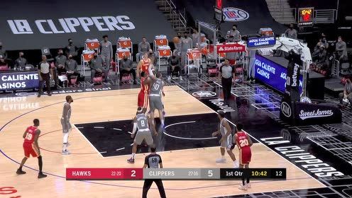 【NBA集錦】莫里斯機(jī)智高拋 萊昂納德起飛送出空接暴扣