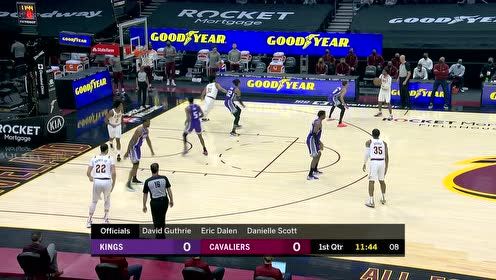 【NBA集锦】骑士开局一板斧 阿伦梦幻脚步强势上篮
