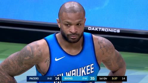 【NBA錄像回放 國語】步行者vs雄鹿第1節(jié)中文解說回放