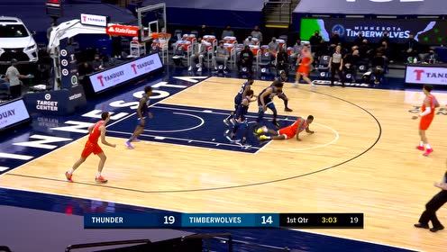 【NBA集锦】演员的诞生？小将马勒东两次空篮上飞太离谱！