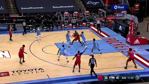【NBA集錦】攻防教科書 猛龍連續(xù)傳導(dǎo)破解火箭防守