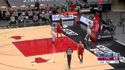 【NBA集錦】馬爾卡寧彩虹長傳送助攻 拉文單騎闖關快攻2+1