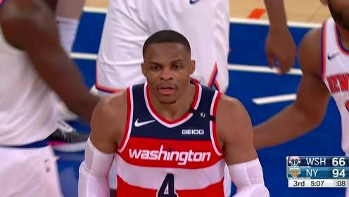 【NBA錄像回放 國語】奇才vs尼克斯第3節(jié)英文原聲回放