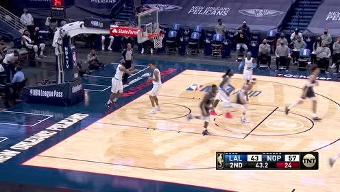 【NBA集錦】在禁區(qū)內(nèi)翻江倒海 錫安連續(xù)單打連取4分