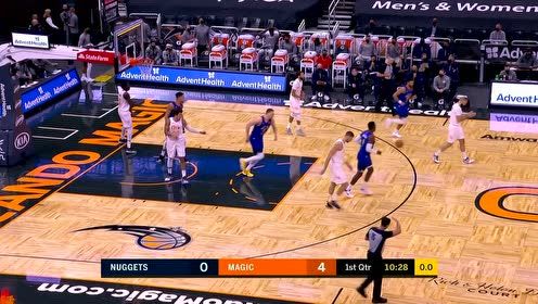 【NBA集锦】戈登毫不留情大帽约基奇 关键一球惨被按下