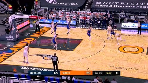 【NBA集锦】小波特步履云端化解防御 凌空起投雷震四方