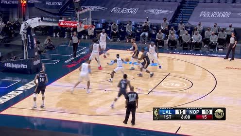 【NBA集錦】亞歷山大-沃克突破吸引包夾 錫安跟進(jìn)接球單手上籃