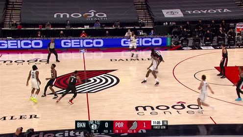 【NBA集錦】喬哈里斯外線三分手起刀落 利拉德穩(wěn)定中距離予以還擊