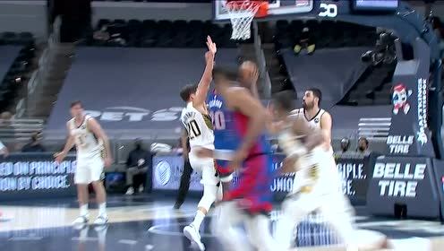 【NBA集锦】小英雄单人勇闯龙潭 杰克逊突破防御势不可挡
