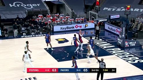 【NBA集锦】普拉姆利风送轻舟助攻霍乐迪 张弓望月爆射篮筐