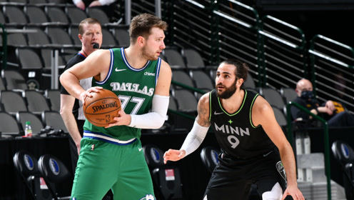 【NBA集锦】独行侠vs森林狼前瞻 东契奇正面迎战爱德华兹