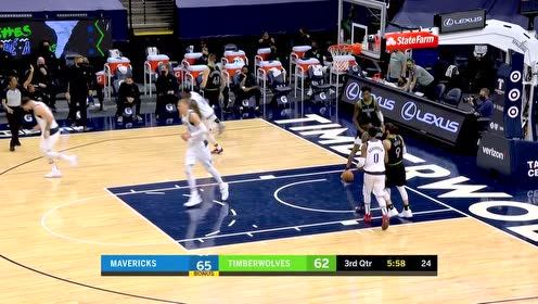 【NBA集锦】东契奇声东击西高空连线 史密斯旱地拔葱空接重扣一气呵成