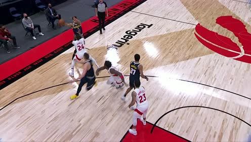 【NBA集锦】洛瑞追身大帽再推反击 妙传西亚卡姆三分穿云