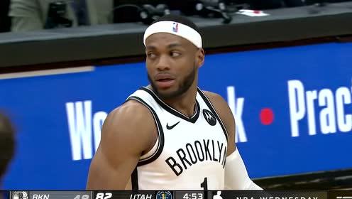 【NBA集锦】米切尔撤步起跳拨云见日 精准2分如同制导
