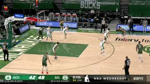 【NBA集锦】里突外投全面开花 波蒂斯三分命中再送抢断暴扣