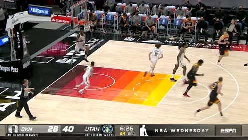 【NBA集锦】难道开了自瞄挂？米切尔接连三分看的对面干瞪眼