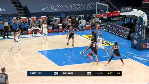 【NBA集锦】老虎不发威当我凯蒂猫？瓦兰篮下转体劈筐助队起势