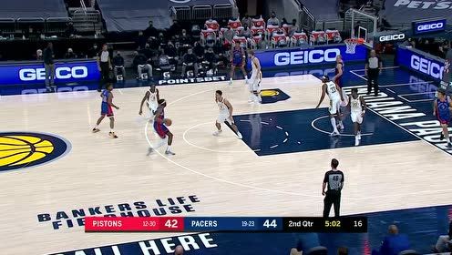 【NBA集锦】勒维尔鬼影抢断格兰特找颜面 布罗格登信步上篮展身手