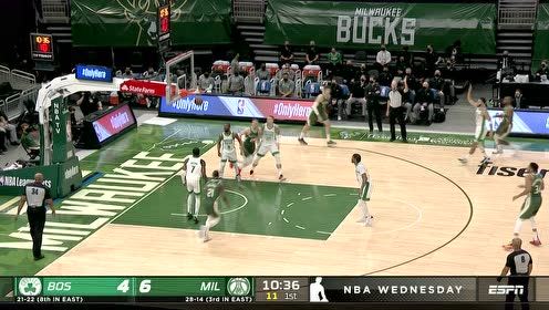 【NBA集锦】这火力怎么解 雄鹿开场全面开花连进三记三分