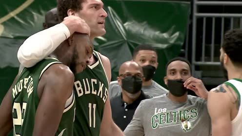 【NBA集锦】擎天架海关键防守 洛佩兹遮天蔽日大帽斯玛特