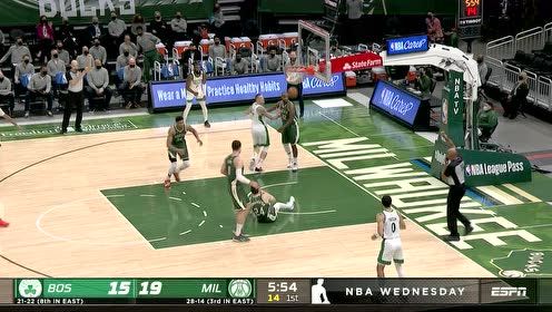 【NBA集锦】空切进场秀操作 泰斯晃飞康诺顿完成2+1
