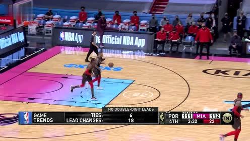 【NBA集锦】阿德巴约vs开拓者集锦 空砍29+9强势续命难阻连败