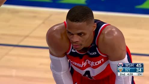 【NBA集錦】熟悉的威震天他來(lái)了！威少轉(zhuǎn)換反擊猛虎出籠拉桿上籃得手