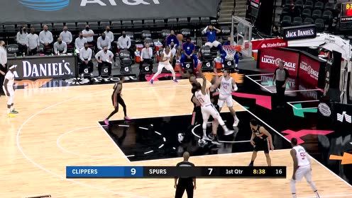 【NBA集錦】喬大將軍英勇拿下二次籃板 靈動反手上籃真瀟灑