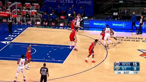 【NBA集錦】手感熱的發(fā)燙 馬修斯三分+飛身劈扣連拿5分
