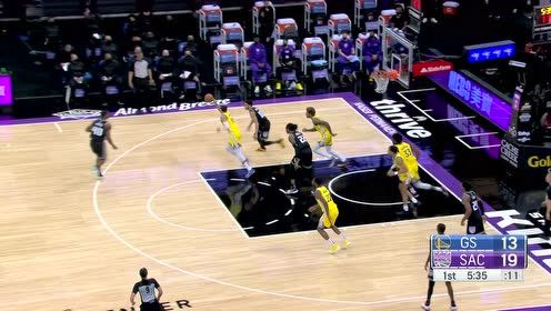 【NBA集锦】安德森长传维金斯 信手扣篮若白云出岫
