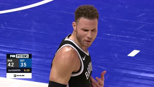 【NBA集錦】活塞vs籃網(wǎng)第2節(jié)英文原聲回放