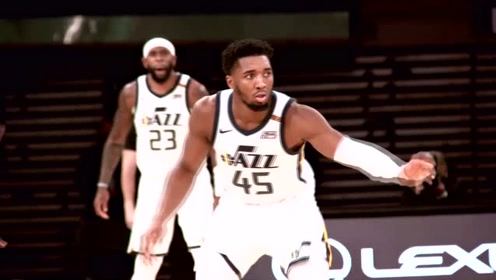 【NBA集锦】率领爵士高歌猛进重现荣光 记录多诺万米切尔爆炸时刻
