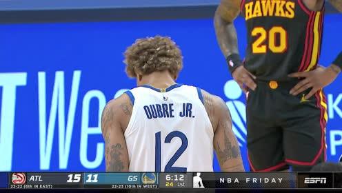 【NBA集錦】默契配合！追夢小手一拋烏布雷籃下隔人上進(jìn)