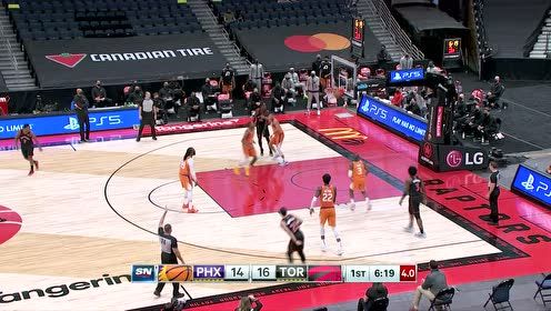 【NBA集錦】突出一個穩(wěn)字！保羅追身三分一箭穿心