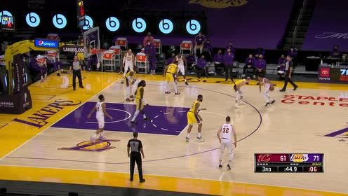 【NBA集锦】抢断反击一条龙连续上演 卡鲁索+霍顿-塔克合力拿下4分