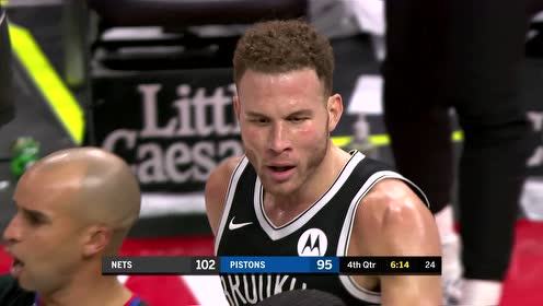 【NBA集錦】薩迪克貝晃過傻芬暴扣炸筐 興奮過后不忘挑釁傻芬二人互噴垃圾話