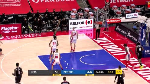 【NBA集錦】哈登上籃慘遭格蘭特釘板封蓋 小喬丹竟無奈出手三分