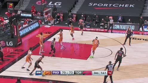 【NBA录像回放 国语】太阳vs猛龙精华回放 保罗19+8布克16分西亚卡姆空砍26+11