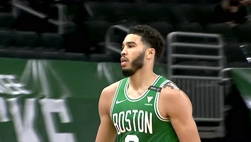 【NBA集锦】分分钟挽回颜面!塔图姆弧顶三分干拔出手潇洒命中