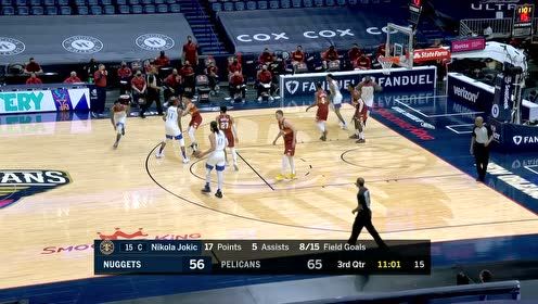 【NBA集锦】胖虎约老师针锋相对 你来我往相互暴揍对方篮筐