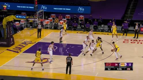 【NBA集锦】挡拆配合完美无瑕 加兰直塞南斯虚晃一枪双手暴扣