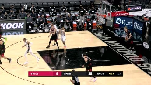 【NBA集錦】穆雷眼疾手快搶斷反擊 珀?duì)柼貭柛M(jìn)快攻沖擊防線