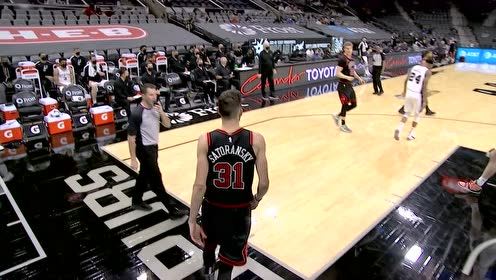 【NBA集錦】蒂花之秀驚艷操作 薩托蘭斯基逆天拉桿戲耍蓋伊