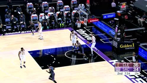 【NBA集锦】福克斯持球但不粘球 找到巴恩斯助后者轻取2分