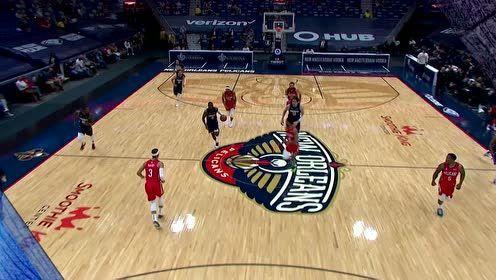 【NBA集錦】速度與技巧完美融合 哈達(dá)威行進(jìn)間風(fēng)騷背運(yùn)左手?jǐn)堅(jiān)氯颊ㄈ珗?chǎng)