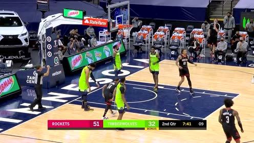 【NBA集锦】威尔森强势上篮 顶着防守打成2+1