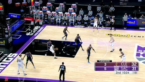 【NBA集锦】突到篮下再出来再进去 塞克斯顿如鱼得水上篮得手