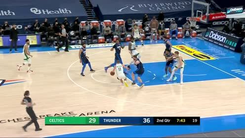 【NBA集锦】普理查德连得六分 扛起凯尔特人进攻大旗