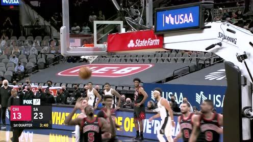 【NBA集錦】反擊快攻單騎闖關(guān) 約翰遜突破歐洲步撕裂防線