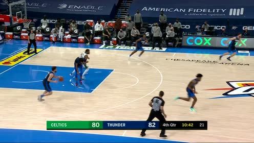 【NBA集锦】塔图姆连续暴扣 终于追平比分